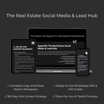 The Real Estate Social Media & Lead Hub